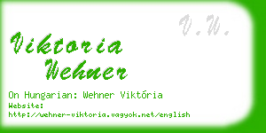 viktoria wehner business card