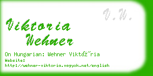 viktoria wehner business card